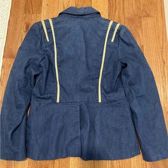 Vintage 70s dotti didit Women’s denim Blazer - Picture 5 of 6